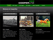 Tablet Screenshot of cooperline.com